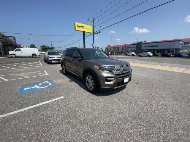 used 2021 Ford Explorer car, priced at $24,255