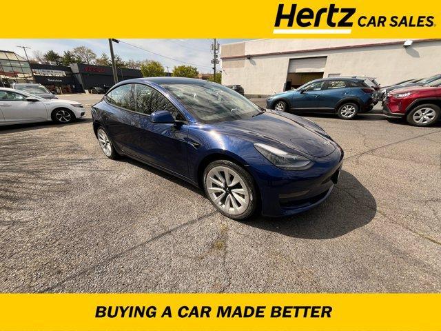 used 2022 Tesla Model 3 car, priced at $22,988