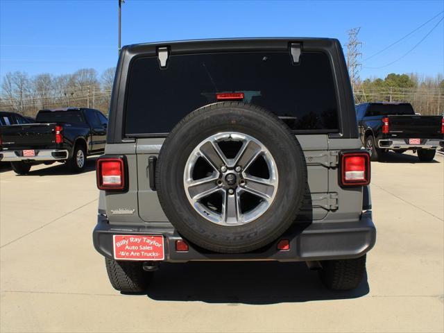 used 2021 Jeep Wrangler Unlimited car, priced at $37,995