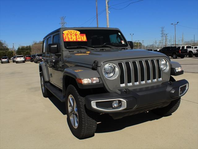 used 2021 Jeep Wrangler Unlimited car, priced at $37,995