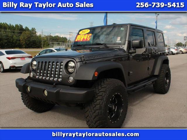 used 2017 Jeep Wrangler Unlimited car, priced at $27,900