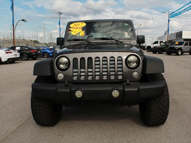 used 2017 Jeep Wrangler Unlimited car, priced at $27,900