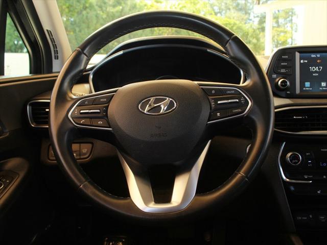 used 2020 Hyundai Santa Fe car, priced at $20,995