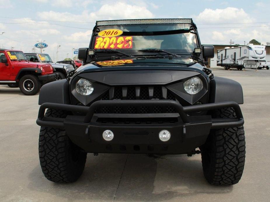 used 2016 Jeep Wrangler Unlimited car, priced at $25,995