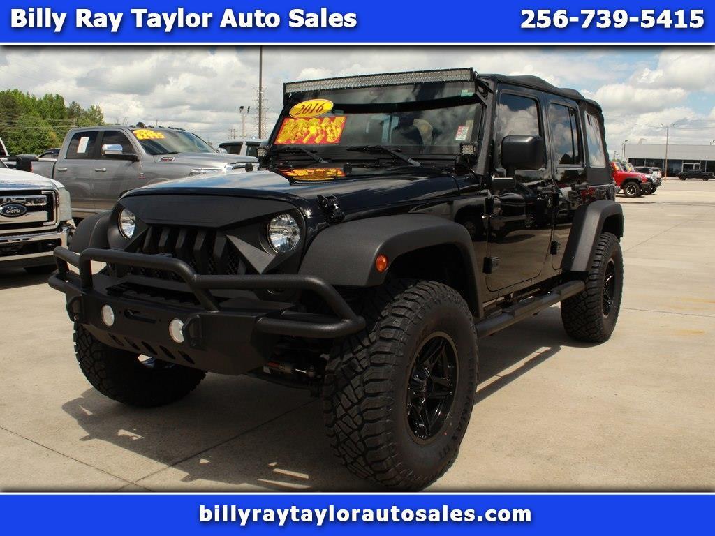 used 2016 Jeep Wrangler Unlimited car, priced at $25,995