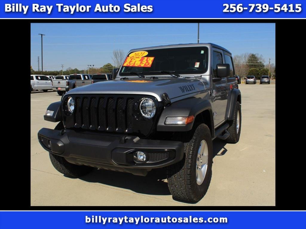 used 2021 Jeep Wrangler car, priced at $35,900