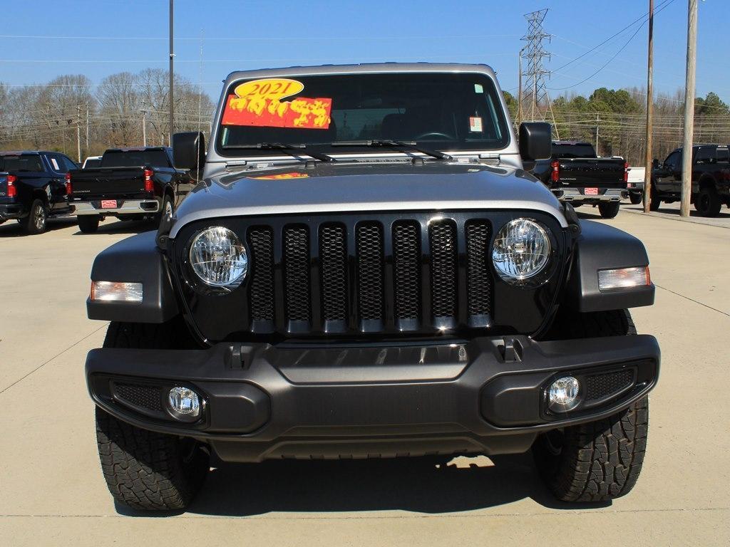 used 2021 Jeep Wrangler car, priced at $35,900