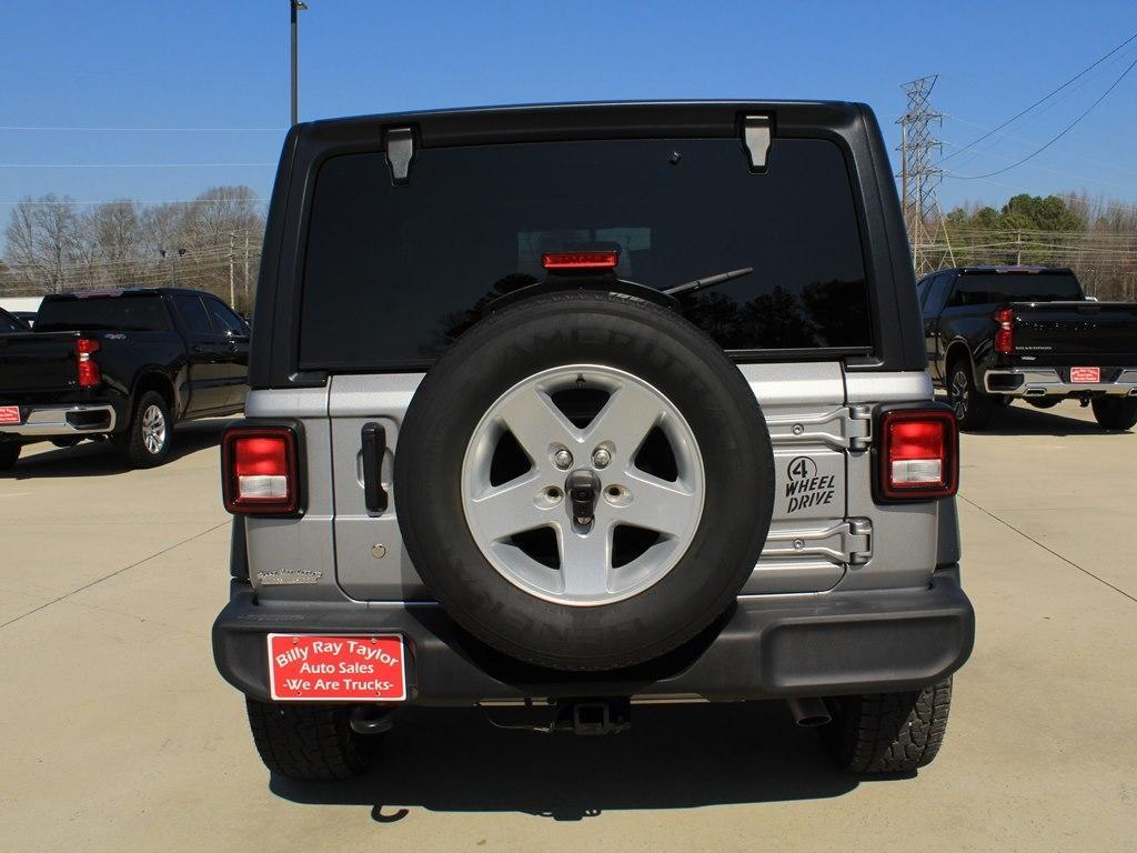 used 2021 Jeep Wrangler car, priced at $35,900