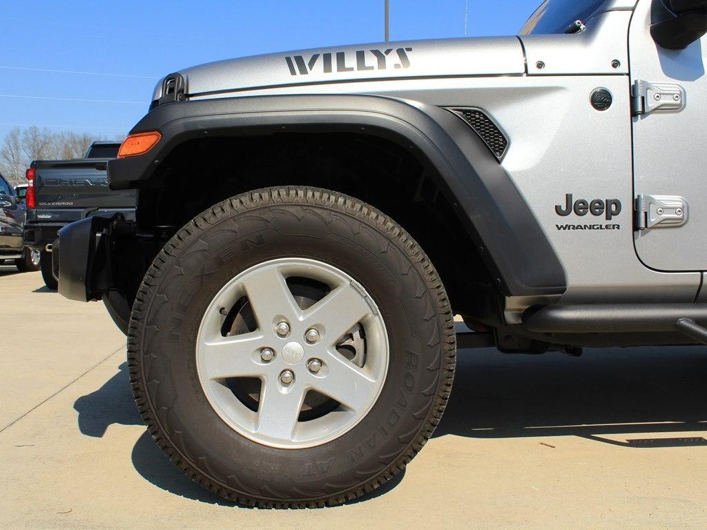 used 2021 Jeep Wrangler car, priced at $35,900