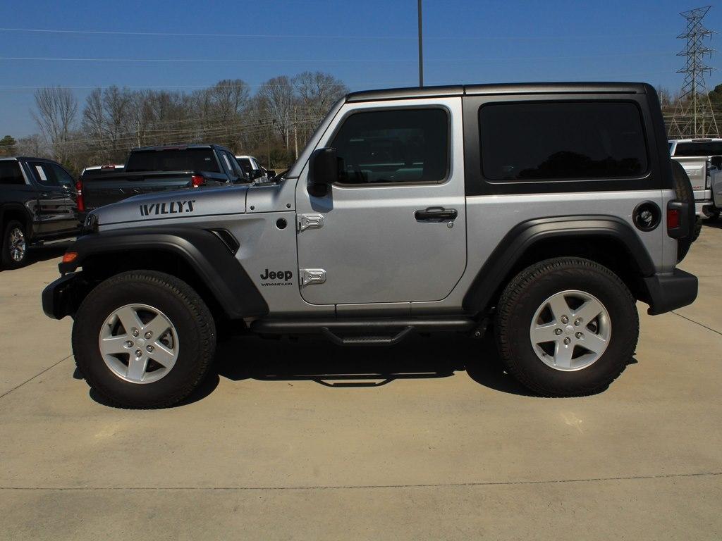 used 2021 Jeep Wrangler car, priced at $35,900