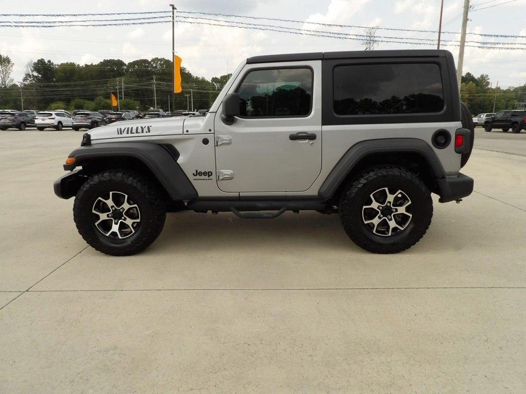 used 2021 Jeep Wrangler car, priced at $34,800