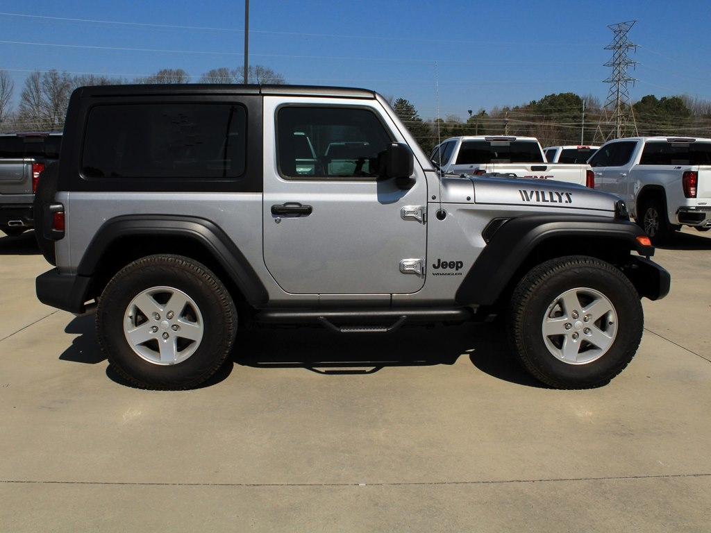 used 2021 Jeep Wrangler car, priced at $35,900