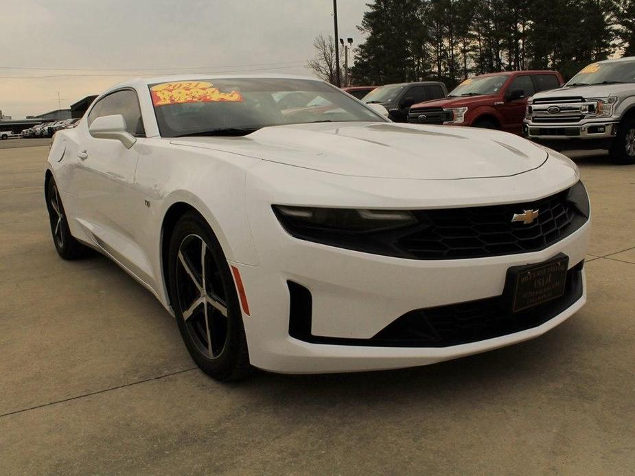 used 2021 Chevrolet Camaro car, priced at $25,995