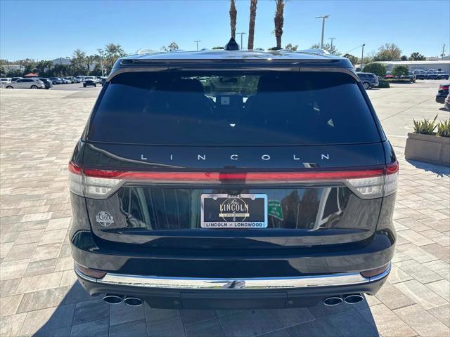 new 2025 Lincoln Aviator car, priced at $81,200