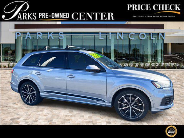 used 2021 Audi Q7 car, priced at $34,600