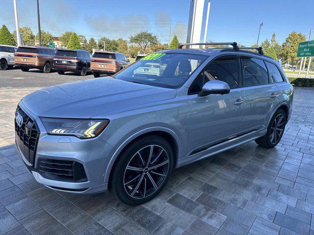 used 2021 Audi Q7 car, priced at $34,600