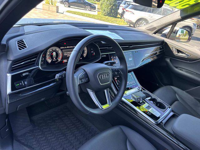 used 2021 Audi Q7 car, priced at $34,600