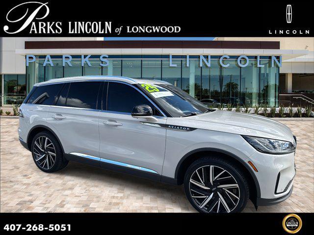 used 2025 Lincoln Aviator car, priced at $66,700