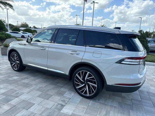 new 2025 Lincoln Aviator car, priced at $83,450