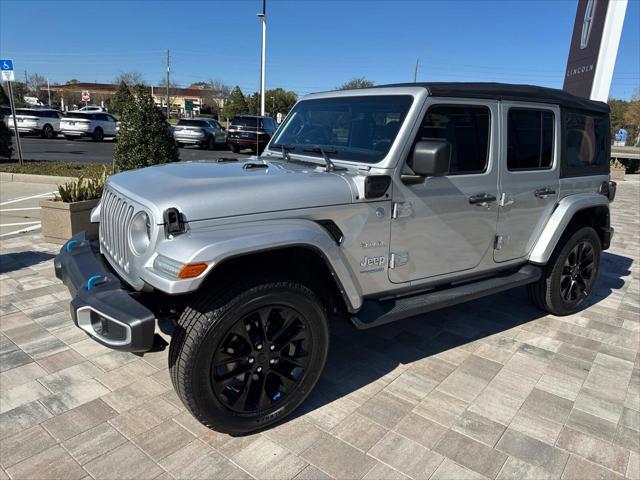 used 2022 Jeep Wrangler Unlimited 4xe car, priced at $32,900