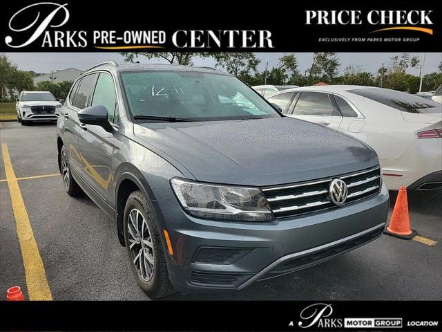 used 2021 Volkswagen Tiguan car, priced at $17,900