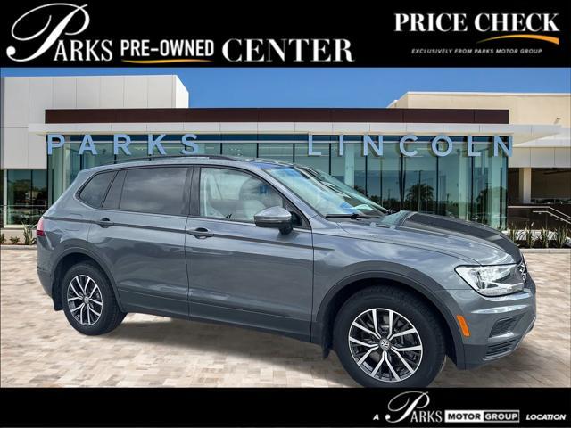 used 2021 Volkswagen Tiguan car, priced at $13,500