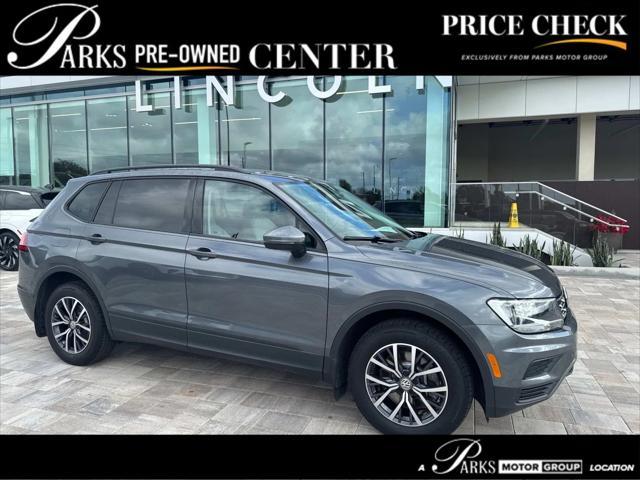 used 2021 Volkswagen Tiguan car, priced at $15,800