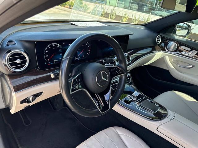 used 2021 Mercedes-Benz E-Class car, priced at $35,300