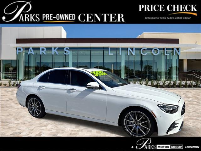 used 2021 Mercedes-Benz E-Class car, priced at $35,400