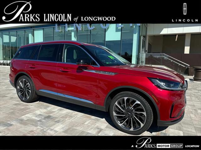 new 2025 Lincoln Aviator car, priced at $77,150