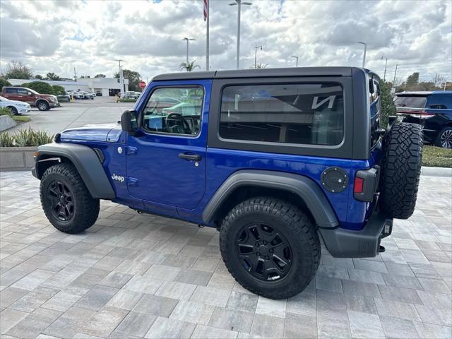 used 2019 Jeep Wrangler car, priced at $25,200