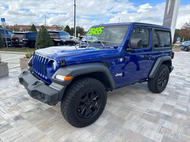 used 2019 Jeep Wrangler car, priced at $25,200