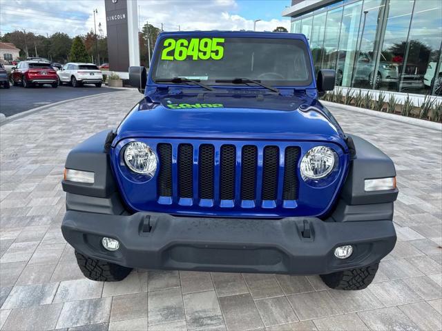 used 2019 Jeep Wrangler car, priced at $25,200