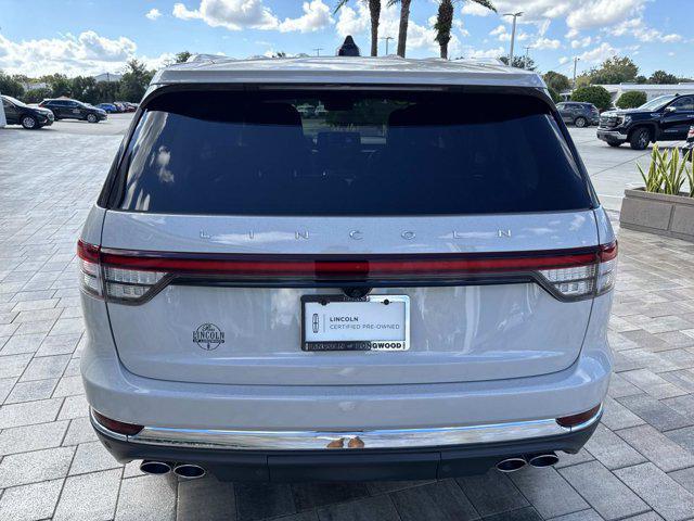 used 2025 Lincoln Aviator car, priced at $62,800