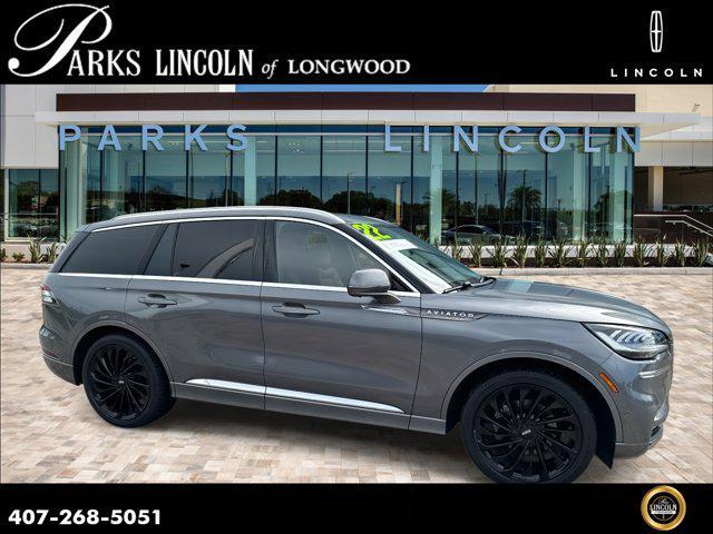 used 2022 Lincoln Aviator car, priced at $44,800