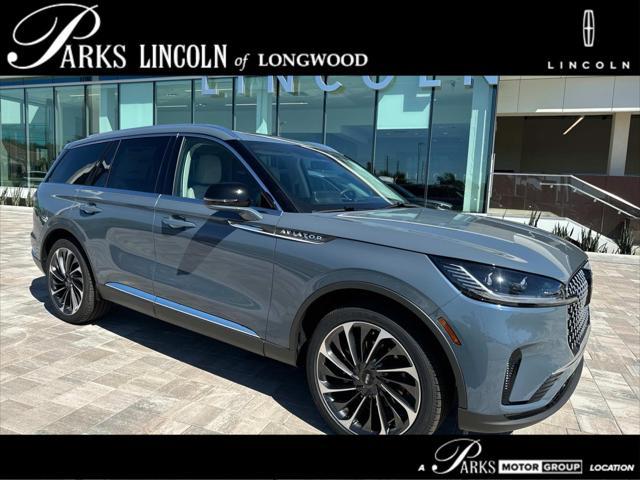 new 2025 Lincoln Aviator car, priced at $68,576