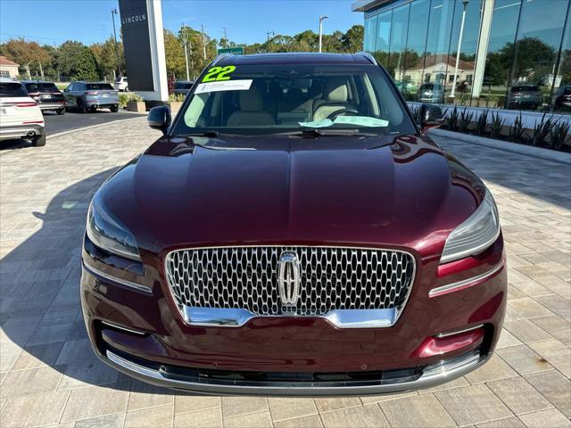 used 2022 Lincoln Aviator car, priced at $44,400