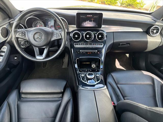 used 2018 Mercedes-Benz C-Class car, priced at $18,500