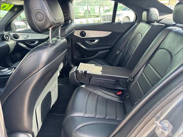 used 2018 Mercedes-Benz C-Class car, priced at $18,500