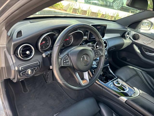 used 2018 Mercedes-Benz C-Class car, priced at $18,500