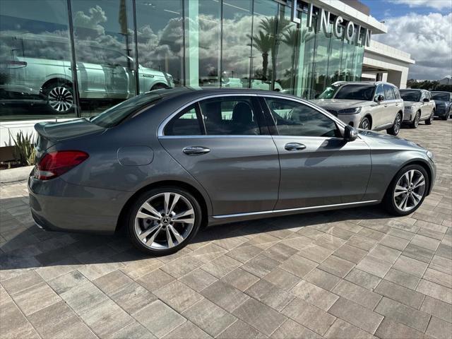 used 2018 Mercedes-Benz C-Class car, priced at $18,500