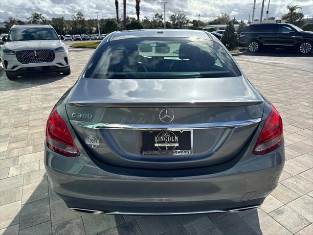 used 2018 Mercedes-Benz C-Class car, priced at $18,500