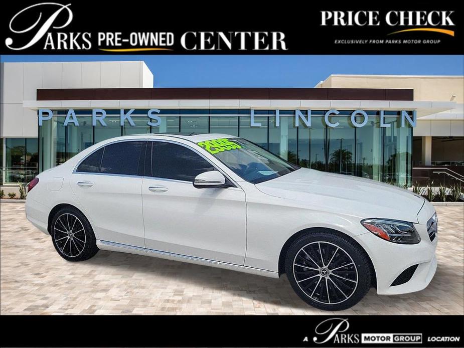 used 2021 Mercedes-Benz C-Class car, priced at $26,900