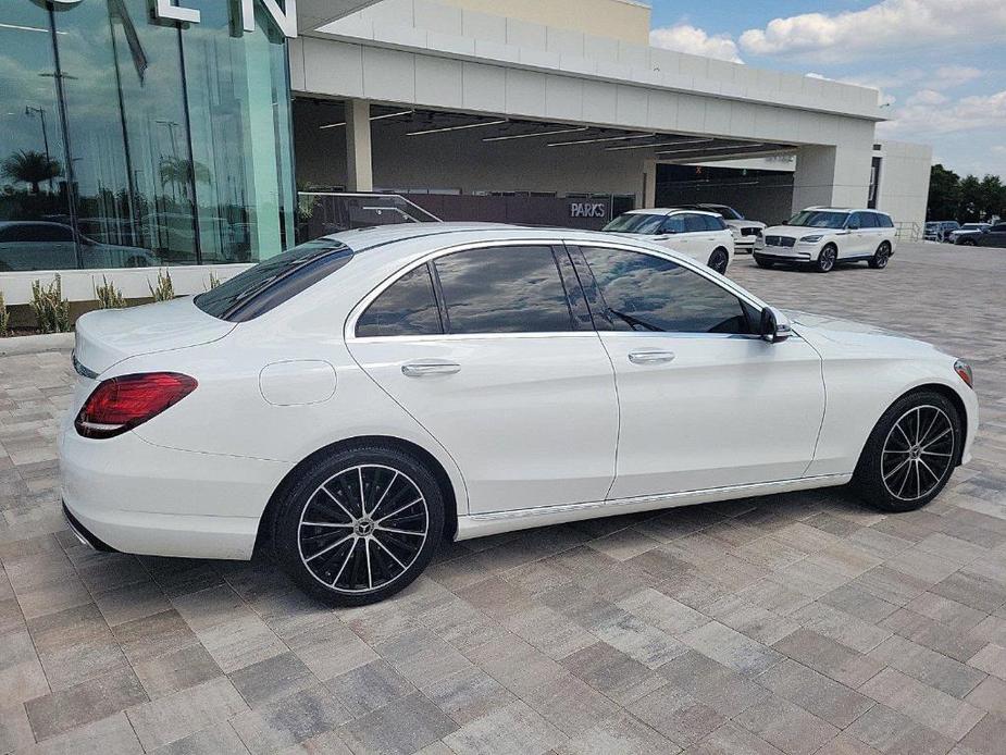 used 2021 Mercedes-Benz C-Class car, priced at $27,900