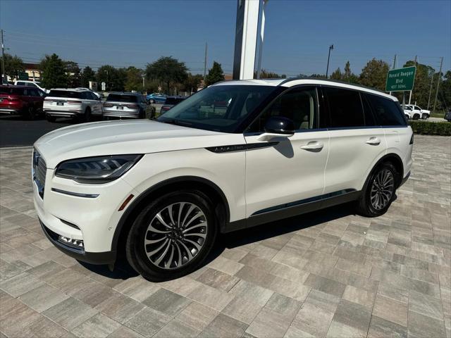 used 2021 Lincoln Aviator car, priced at $44,200