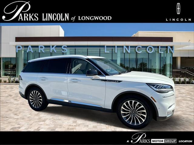 used 2021 Lincoln Aviator car, priced at $44,200