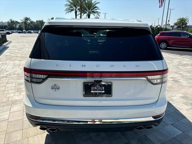 used 2021 Lincoln Aviator car, priced at $44,200