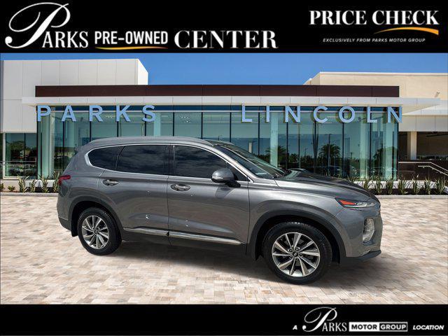 used 2020 Hyundai Santa Fe car, priced at $19,600