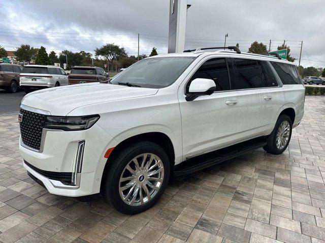 used 2022 Cadillac Escalade ESV car, priced at $61,200