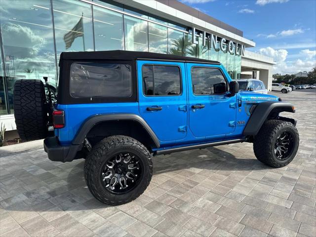 used 2022 Jeep Wrangler Unlimited car, priced at $40,700